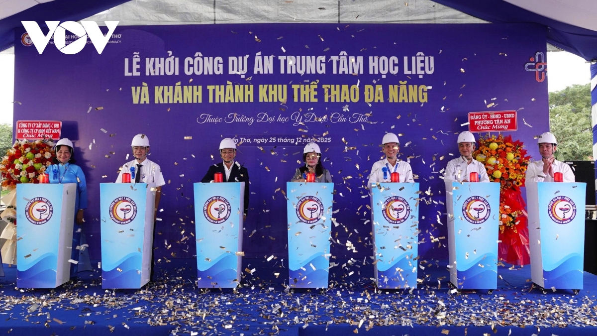 Cần Thơ khởi công xây dựng thư viện hiện đại rộng 6000m2